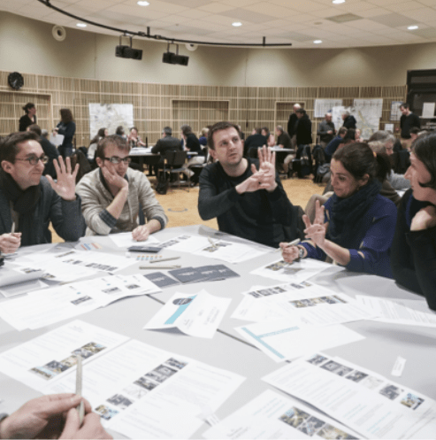 Photo prise lors d'un atelier concertation à rennes.1